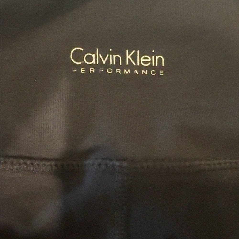 Calvin Klein Black and White Performance Leggings - Picture 5 of 5